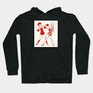 Lady boxing Hoodie